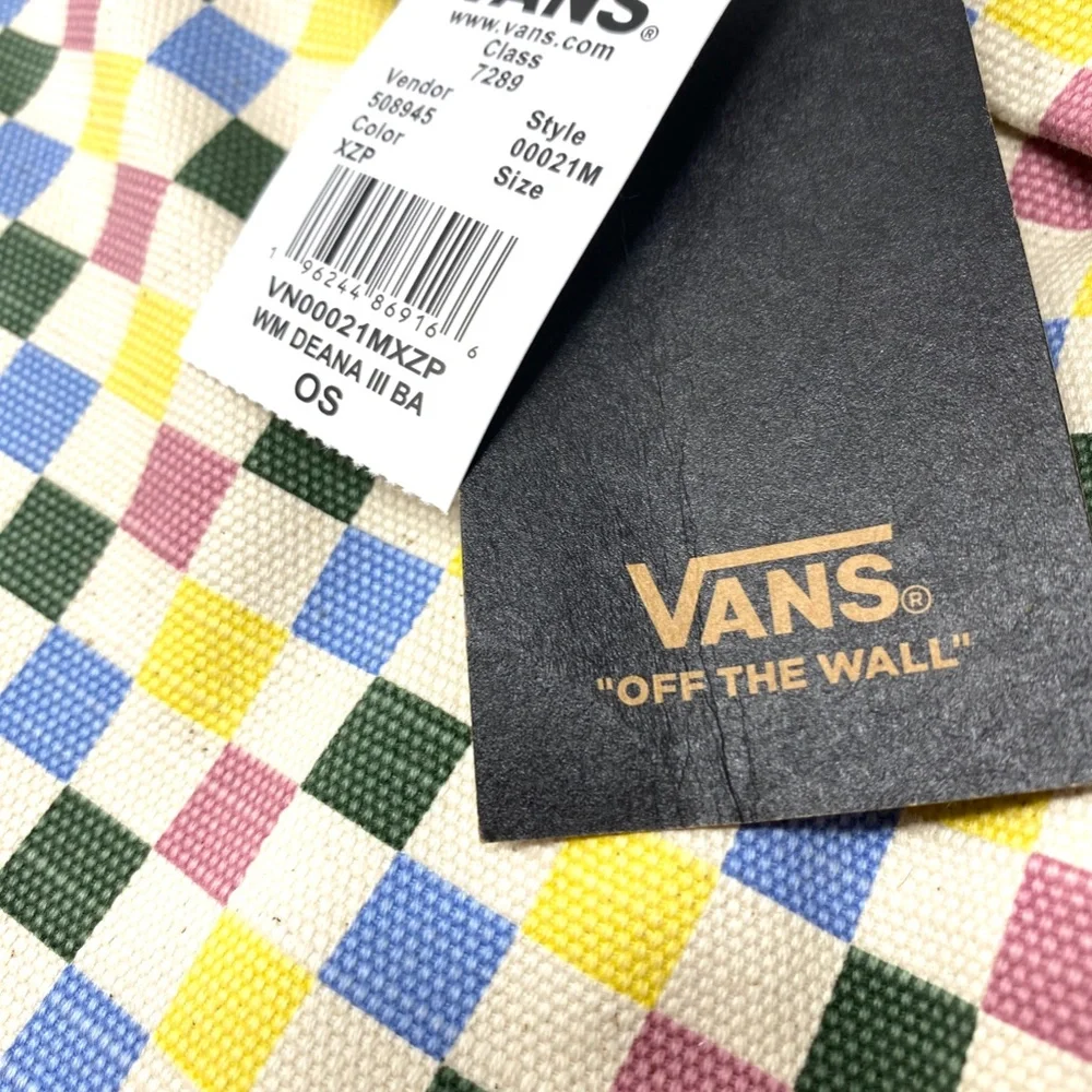 VANS Deana III Backpack Multicolor Zip Pockets School Skate VN00021MXZP